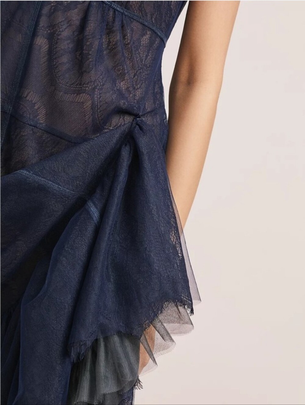 Anthropologie Byron Lars Garden Party Embroidered Dress 4 NWT 💠 - Picture 6 of 16